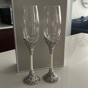 Things Remembered Champagne Flutes